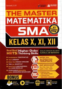 Image of The Master Matematika SMA Kelas X, XI, XII